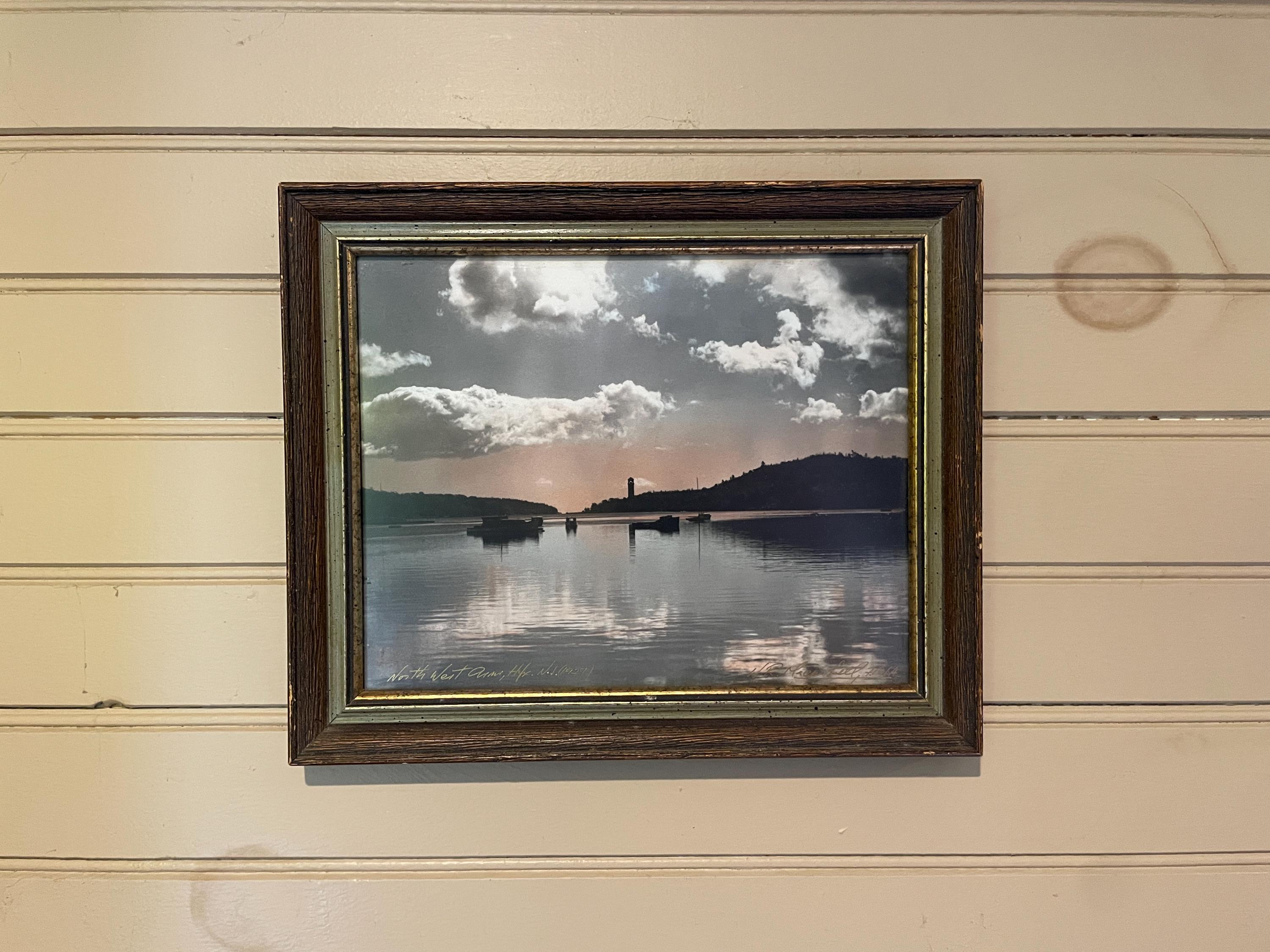 W.R. Macaskill Signed Photograph // Northwest Arm, Halifax, NS