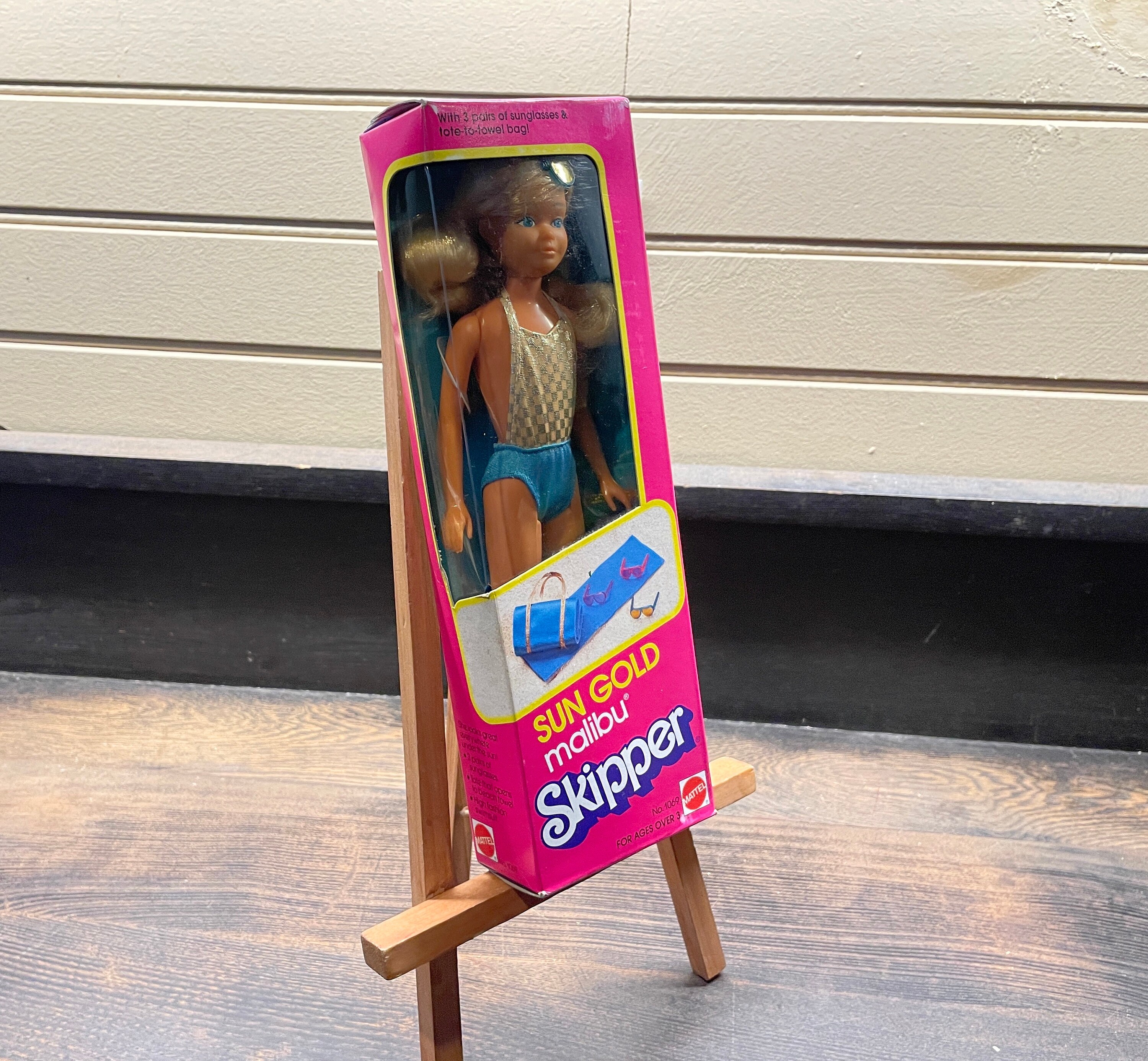 Sun Gold Malibu Skipper new in Box by Mattel 1983 No. 1069 Barbie Etsy