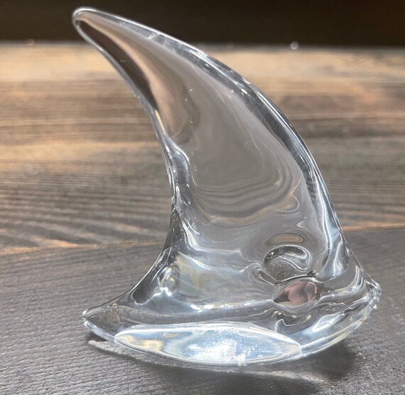 Daum, France // Minos Fish Crystal Art Glass - Etsy