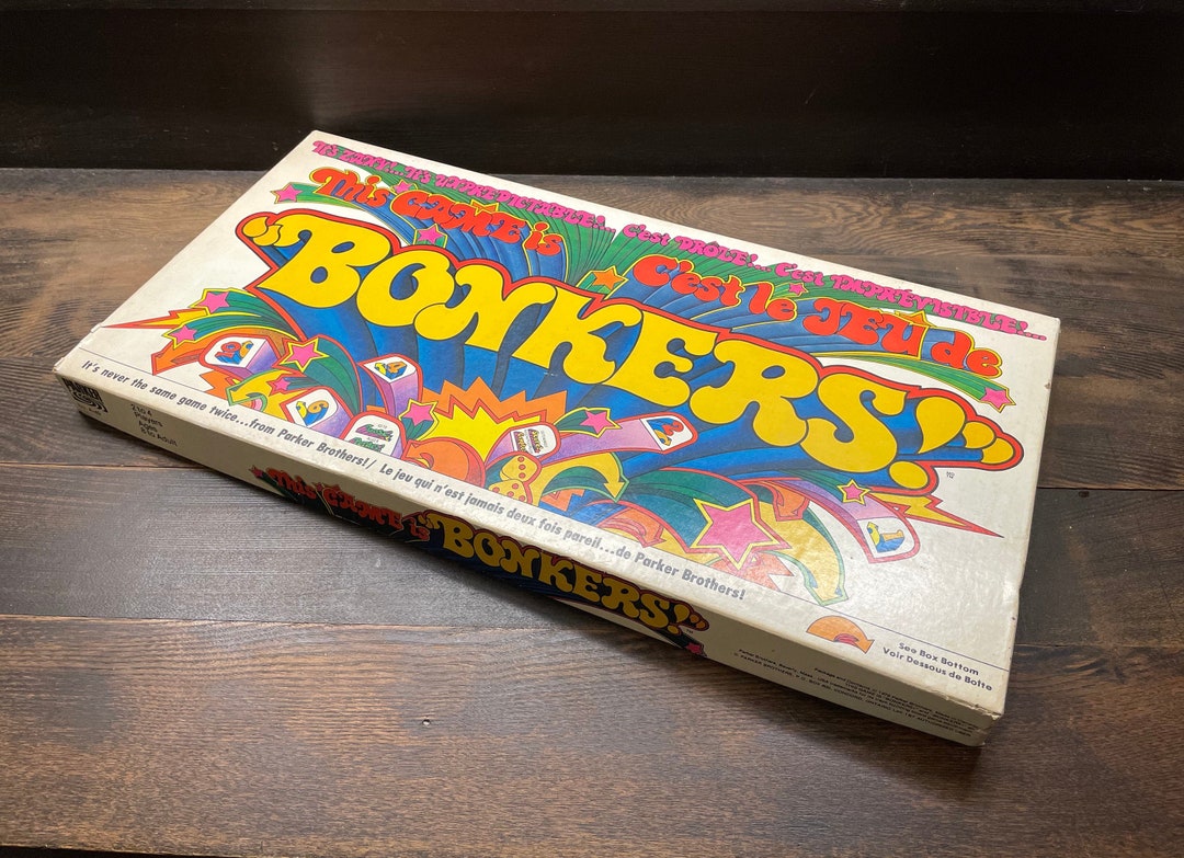 This Game is Bonkers 1979 Board Game by Parker Etsy