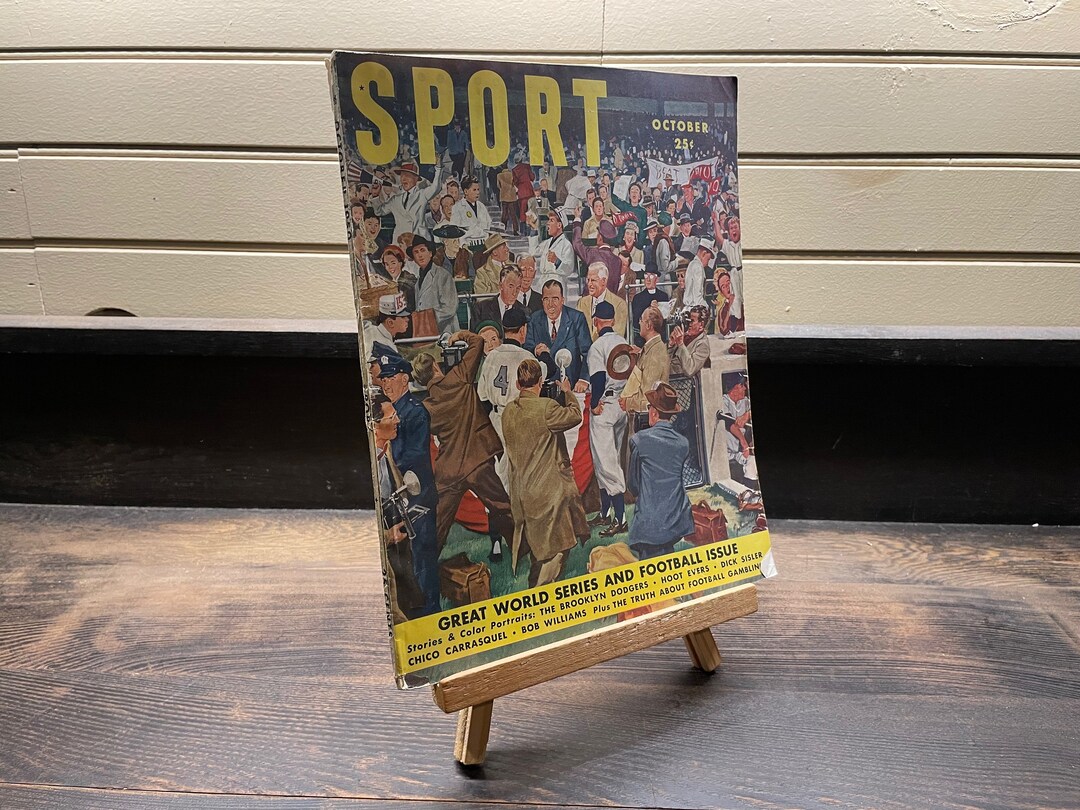 Vintage Sport Magazine October, 1950 vol. 9, No. 4 Great World Series