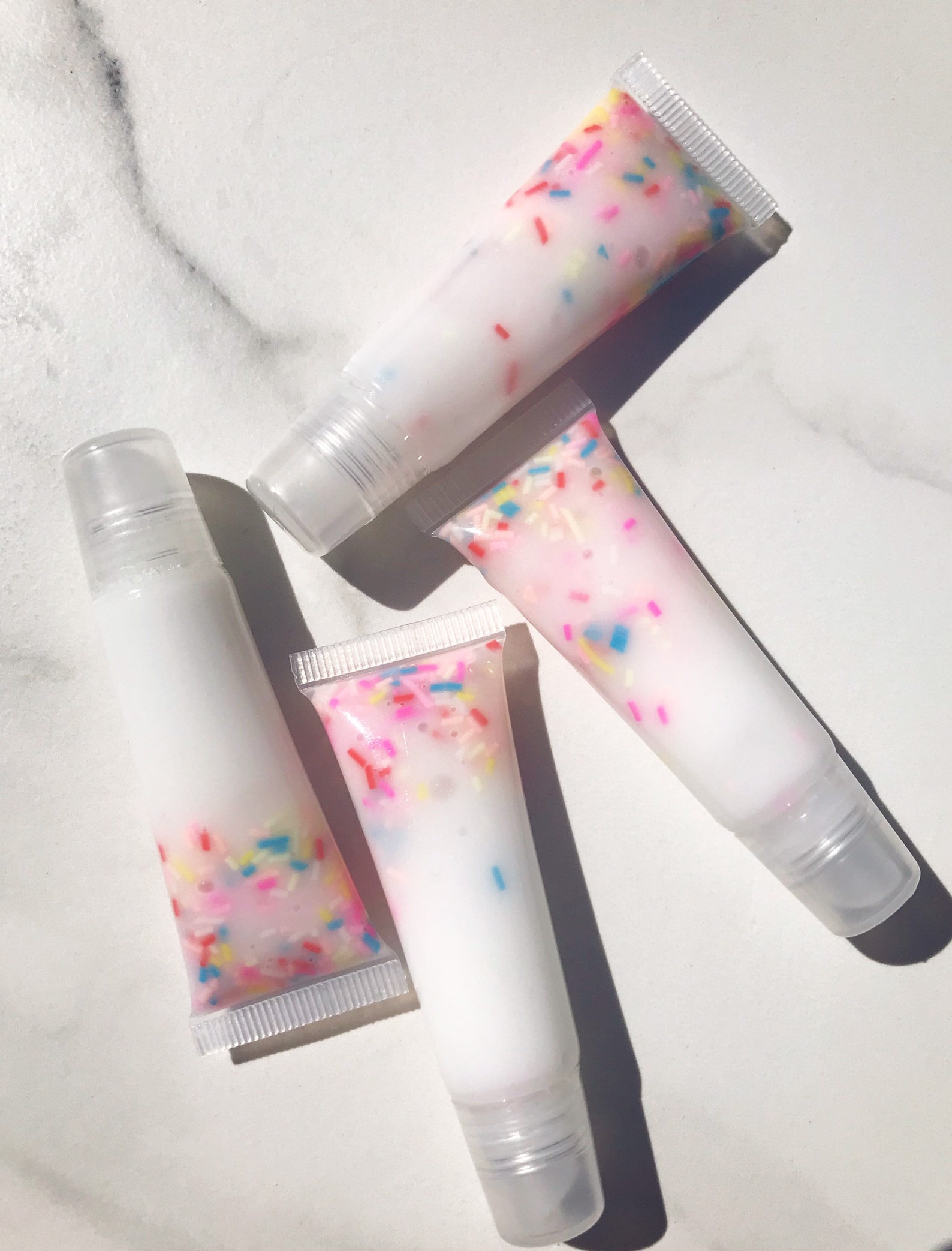 Birthday Cake Lip Gloss Squeeze Tube Etsy