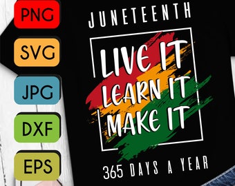 Juneteenth SVG, Freeish SVG, Black History SVG, Free ish Since 1865 Png, Shirt, Dxf, Svg Files For Cricut, Sublimation Designs Downloads