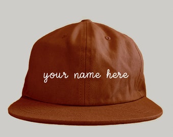 Youth- Custom Chainstitch Style Embroidered Hat