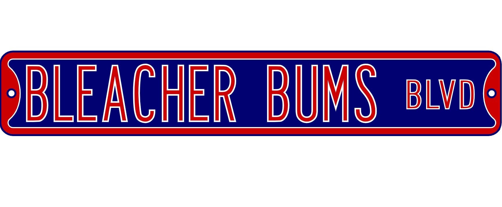 Chicago Cubs Bleacher Bums Street Sign SVG Cricut Silhouette Design Etsy