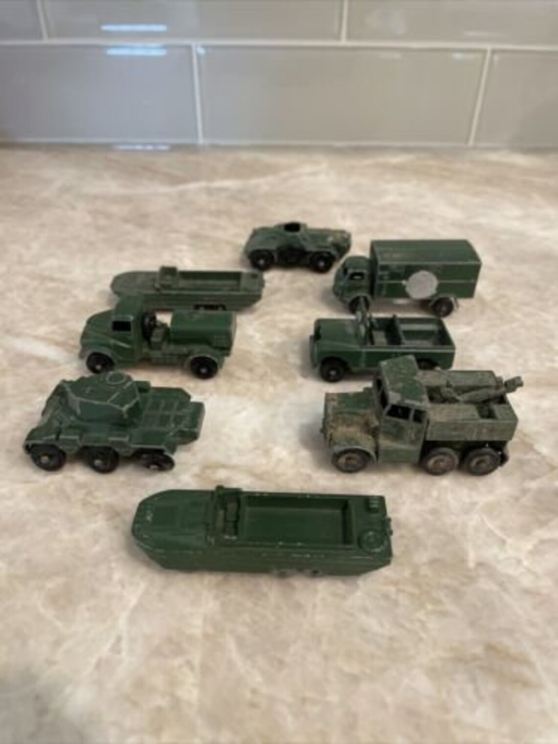 8 Vintage Lesney Military Army Matchbox D.U.K.W. Water Truck Etsy