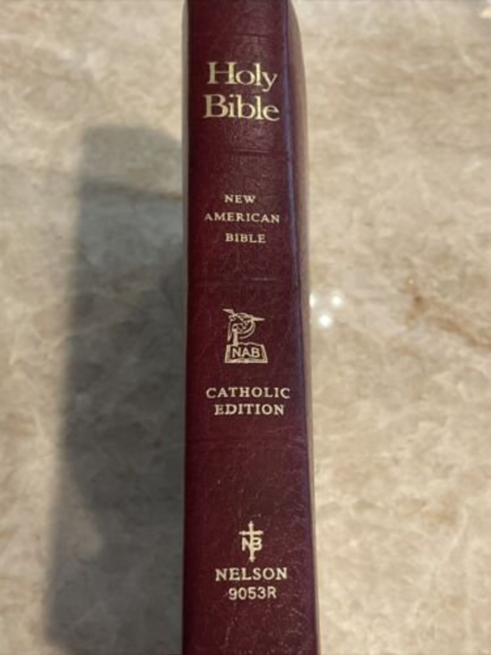 NAB New American Bible Catholic Edition Genuine Leather by Etsy