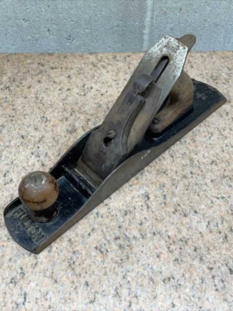 Vintage Fulton no. 32 Hand Plane Old Carpenters Woodworking Etsy