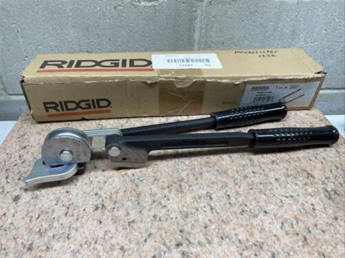Ridgid 406 Tubing Bender 3/8 OD 15/16 R Etsy
