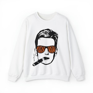 Joe Burrow, Joey B, Joe Cool, Cincinnati, Cincy, Football, Christmas Gift, Home Decor, Football Sweatshirt V2