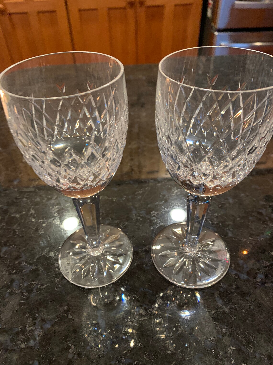 Waterford White Wine Lismore Glass Etsy