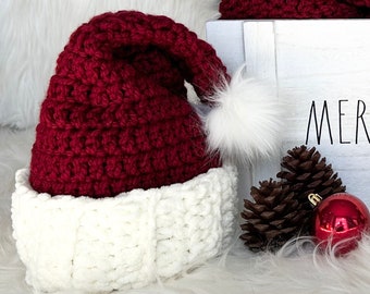 Holiday hat for kids, Christmas outfit for girls, Christmas gift for her, Christmas eve box filler, Christmas accessories, Christmas unique