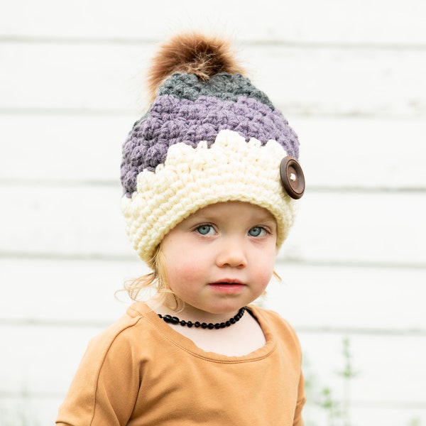 Fall Hats for Girls, Chunky Hat for Women, Teenager Gifts for Daughter, Fall Beanies for Kids, Vegan Hat for Girls, Tween Girl Gift Ideas