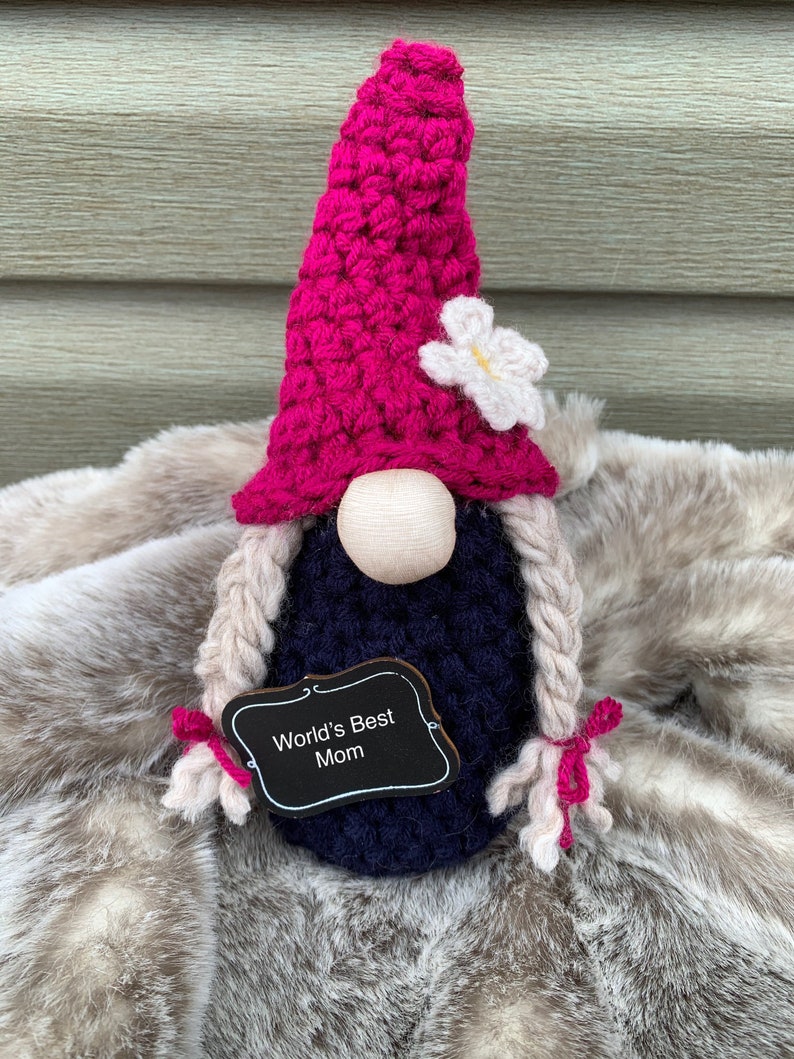 Mother Gnome for Mom, Personalized Gnome for Her, Personalized Gifts for Mom, Custom Gnome Decoration for Kitchen, Gift Ideas for Grandma image 4