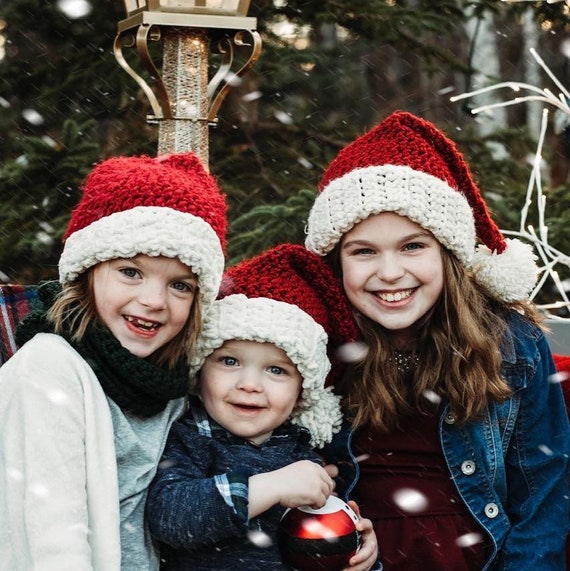 Christmas Hats for Kids Santa Hat Adult Holiday Hats for Women