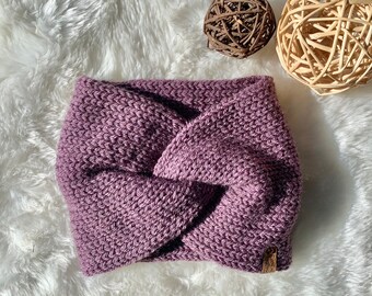 Chunky Headband for Women, Winter Ear Warmer Headband for Girls, Knit Headband Ear Cover, Birthday Gifts for Women Who Have Everything