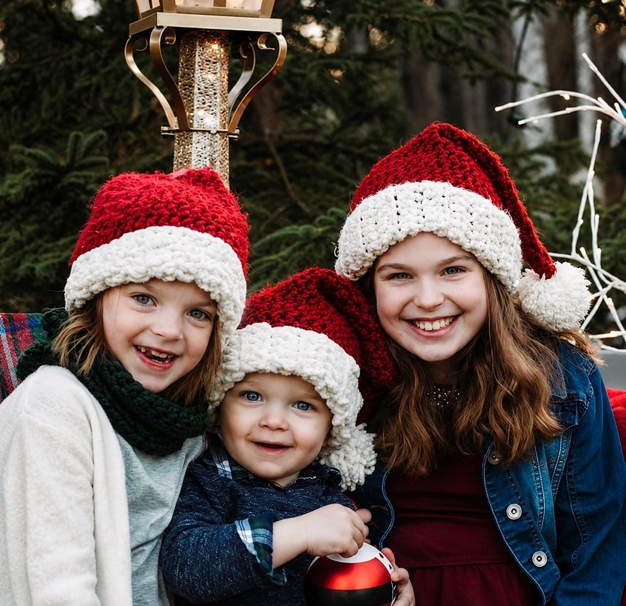38 Santa Hat Crochet Patterns for Festive Photos, Costumes, and Cozy Holiday Makes 27 Easy Crochet Santa Hat Pattern for Adult Hat