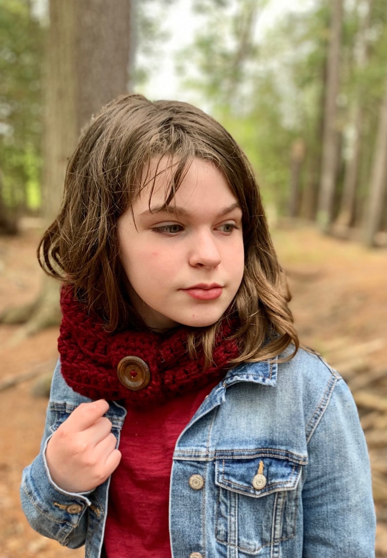 Neck Warmer Pattern Easy Crochet Pattern Chunky Cowl Pattern Etsy Canada