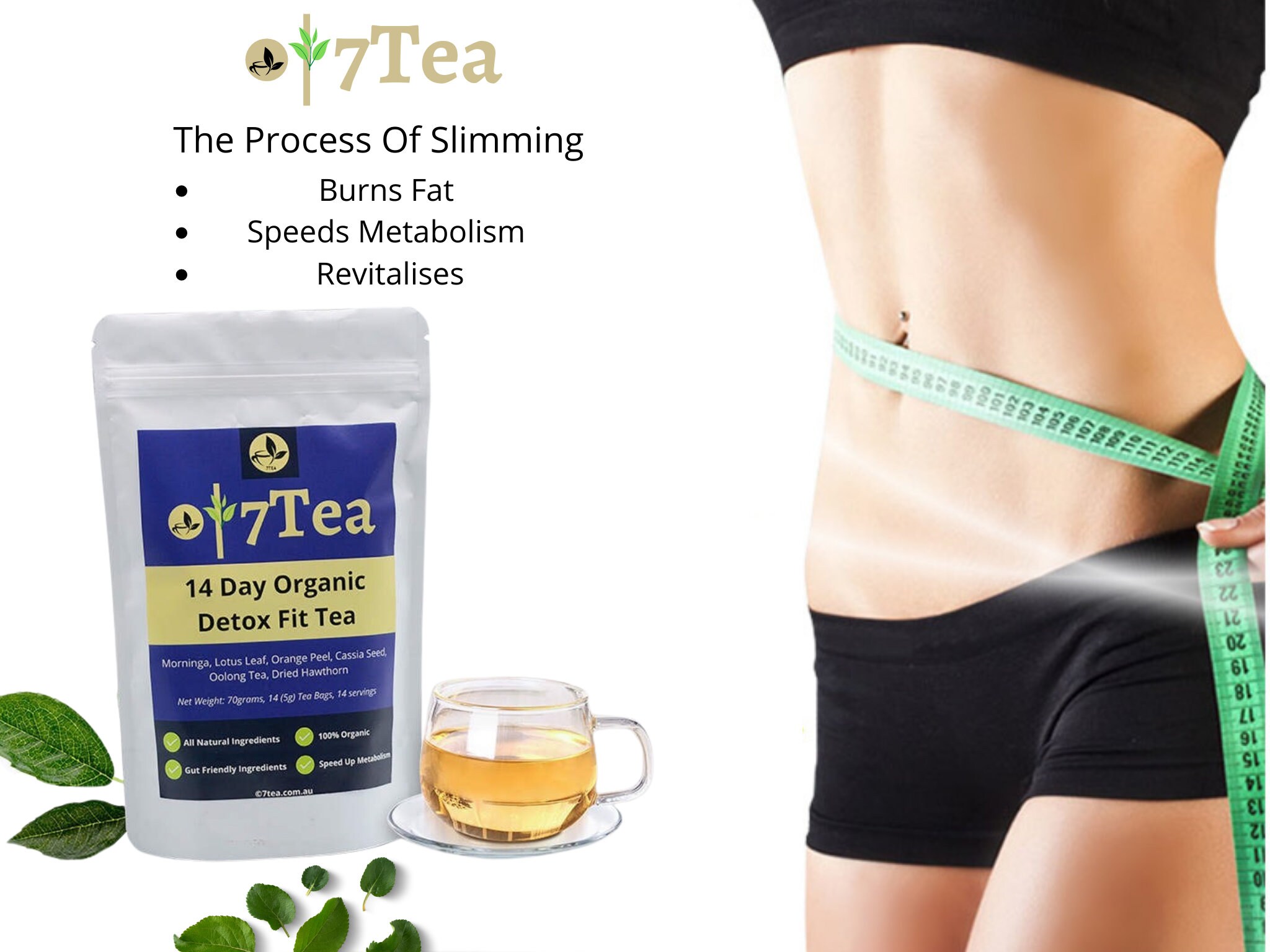 14 Day Herbal Organic Detox Fit Tea 70g Weight Loss Speeds | Etsy - Ka'oir Slimming Tea 14 Day Detox Reviews