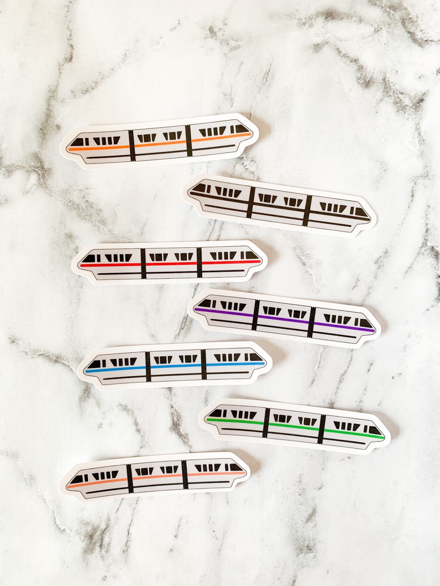 Monorail Sticker
