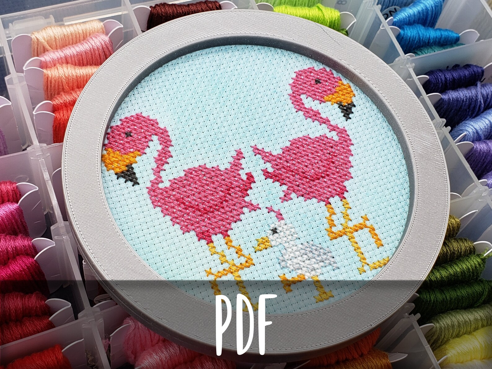 Impostor Pattern Imposter - Beginner Modern Cross Stitch Design Pattern, PDF Digital ...