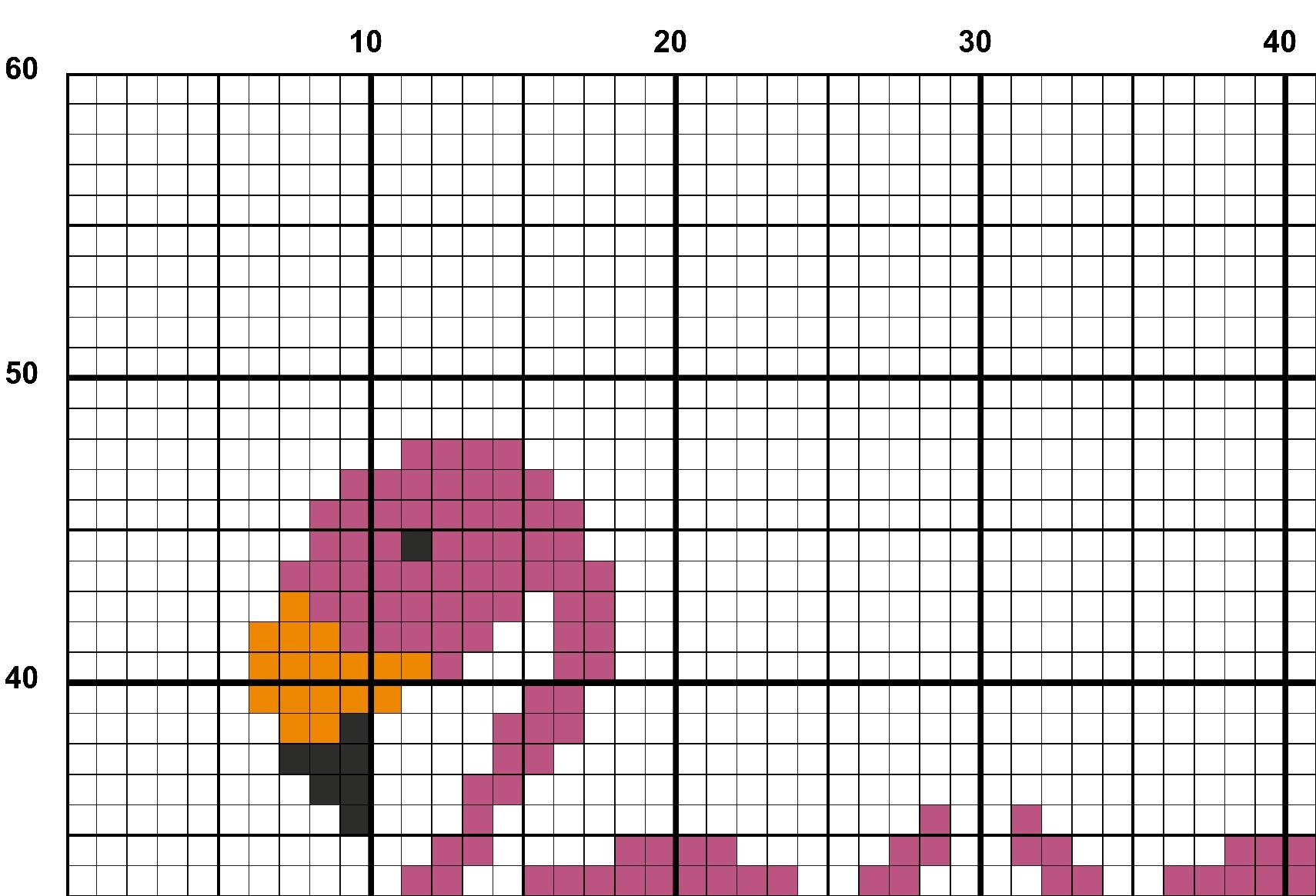 Impostor Pattern Imposter - Beginner Modern Cross Stitch Design Pattern, PDF Digital ...