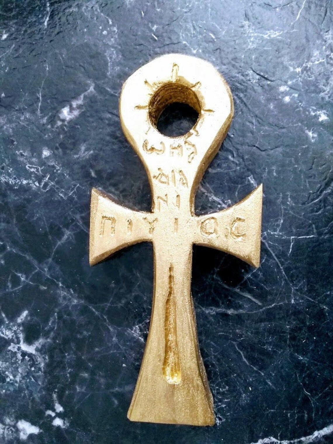 Golden Coptic Cross Egyptian Replica | Etsy