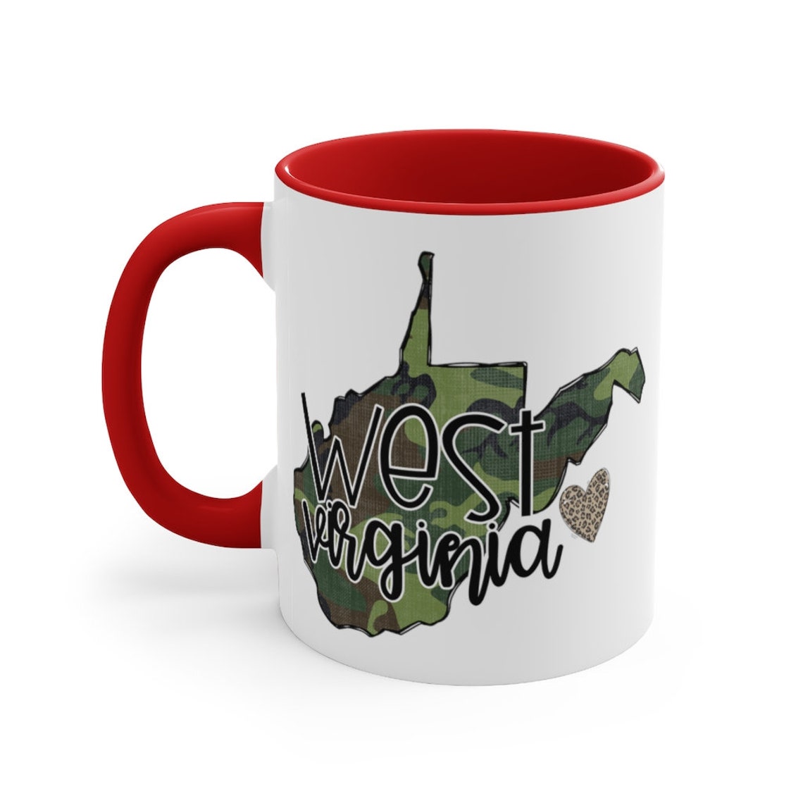 West Virginia Accent Coffee Mug 11oz Etsy