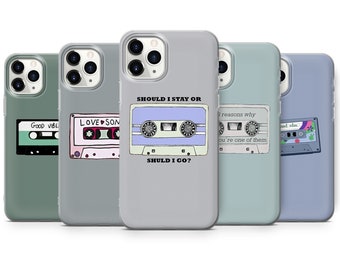 Old Style Phone Case Cassette Cover for iPhone 16, 15Plus, 14, 13, 12, Samsung S24Ultra, S23FE, S22, A15, A14, Pixel 9Pro XL, 8Pro, 7A, 6A