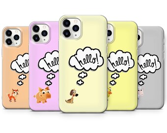Funny Animal Phone Case Cute Cover for iPhone 16, 15, 14, 13, 12, Samsung S24Ultra, S23FE, S22, A15, A14, Pixel 9Pro XL, 8A, 8Pro, 7A, 6A