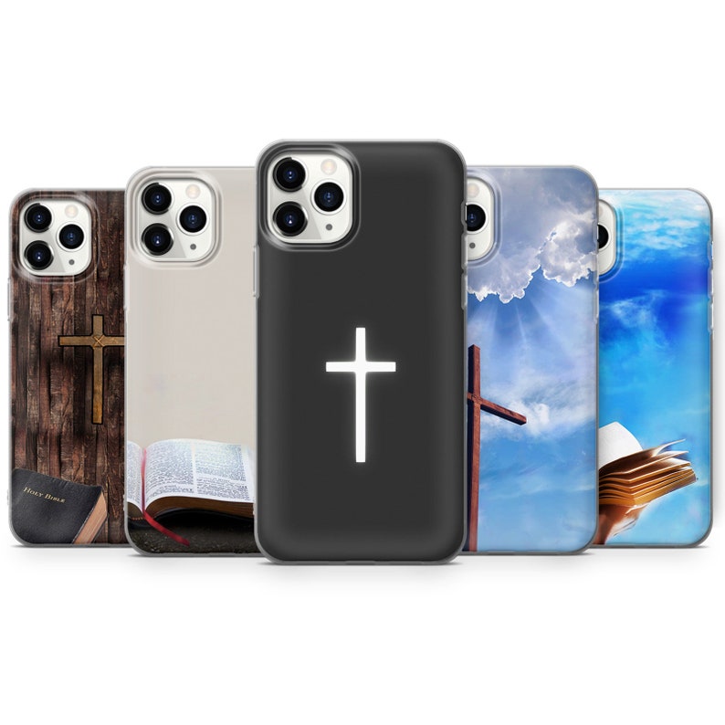 Jesus Religious Phone Case Christian Cross Cover for iPhone 12, 11 Pro XS 7 8 SE 2020 & Samsung S20 Lite S8 A71 A51 Huawei P20 P30 Pro E6 