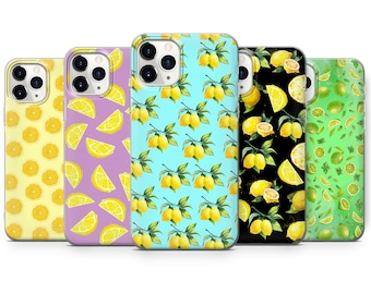 Fruit Phone Case Watercolor Cover for iPhone 16, 15Plus, 14, 13, 12, Samsung S24Ultra, S23FE, S22, A15, A14, Pixel 9Pro XL, 8A, 8Pro, 7A, 6A