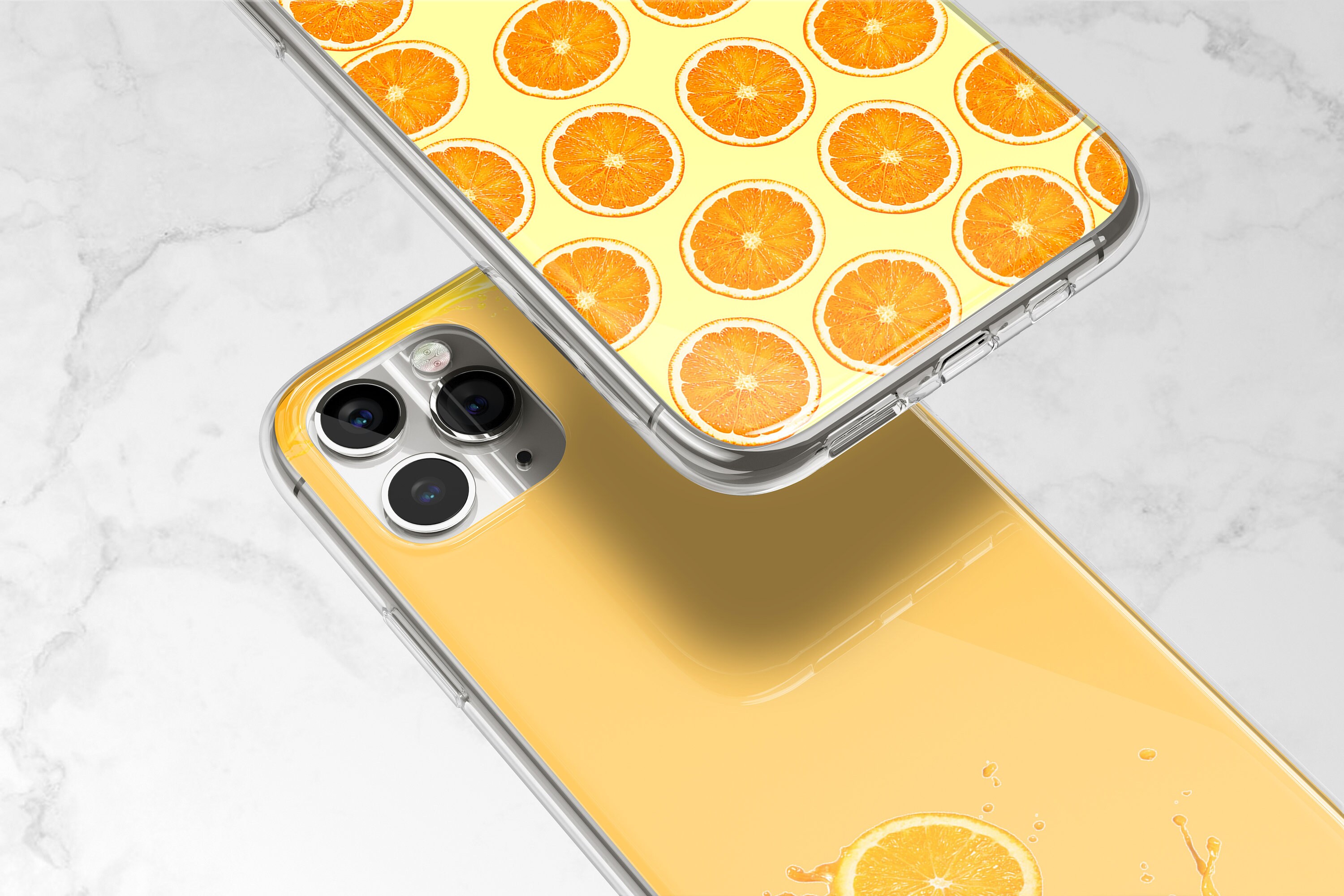 Orange Fruit Phone Case Lemon Cover for iPhone 12 Pro Max 11 Etsy