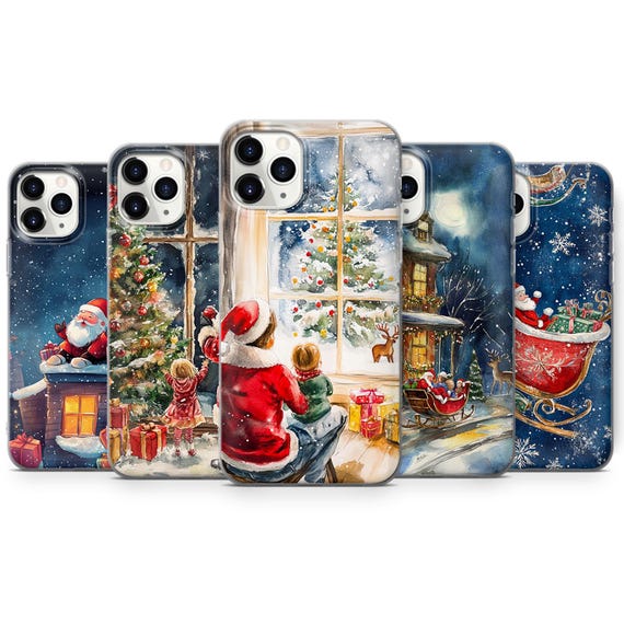 Weihnachtsbaum Handytasche Snow Cover fr iPhone 16, 15, 14, 13, 12,  Samsung S24Ultra, S23FE, S22, A15, A14, Pixel 9Pro XL, 8A, 8Pro, 7A, 6A -  Etsy.de