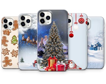 Christmas Phone Case Snow Cover Cover for iPhone 16, 15, 14, 13, 12, Samsung S24Ultra, S23FE, S22, A15, A14, Pixel 9Pro XL, 8A, 8Pro, 7A, 6A