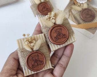 Teddy bear soap favors,Teddy bear theme,Baby Shower Soap Favors,Thank you gift for guest,Boy and Girl Gifts,Baby shower favors,Personalized