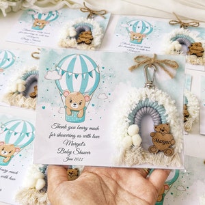 Teddy Bear Party Favorspersonalized Baby Shower Favors for - Etsy
