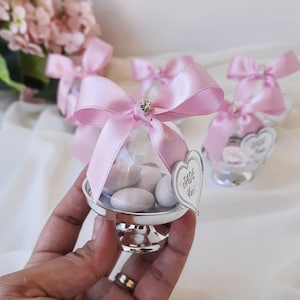 Cadeaux de mariage pour invités, Cadeaux bébé personnalisés princesse, Cadeaux La Belle et la Bête Cadeaux rustiques, Cadeaux de baptême, Boîte de bonbons de mariage