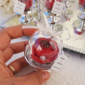 Personalized Wedding Favors for Guests,Engagement favors, Red Rose Favors,Rustic Wedding Favors, Gifts, Islamic gifts, Luxury favors
