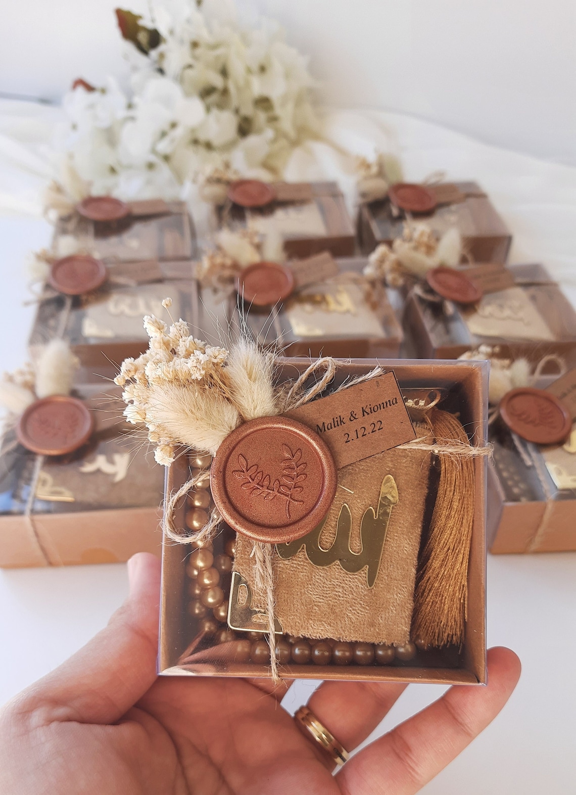 Personalized İslamic Wedding Favor for Guests in Bulkrustic - Etsy