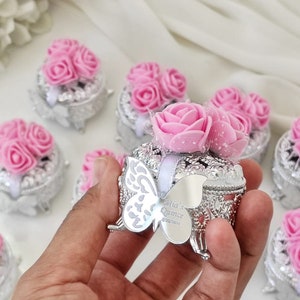 Vlinder Quinceanera Candy Box gunsten, gepersonaliseerde geschenken, Sweet 16 cadeaus, trouwbedankjes, Quinceanera-feestgunsten, aangepaste gunsten, Nikka-cadeaus