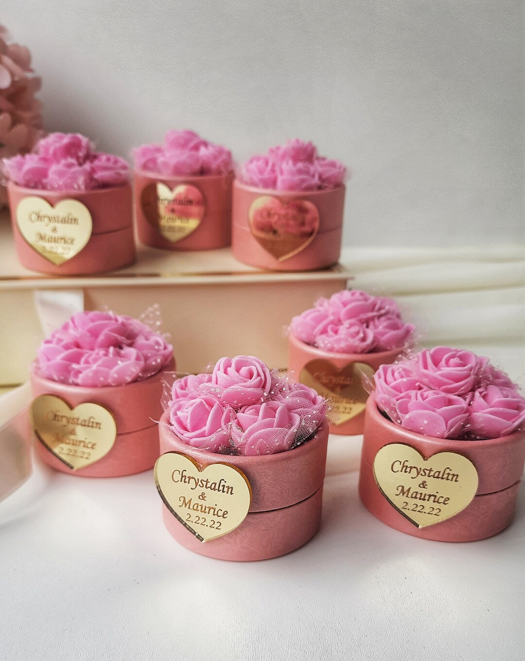 Pink Wedding Favors Boxes,wedding Favors for Guests,baby Shower,party