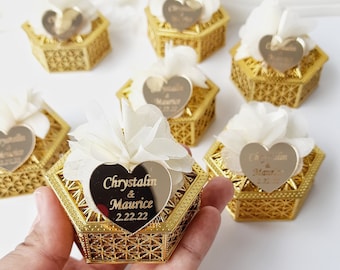 Gold Wedding Favors | Etsy