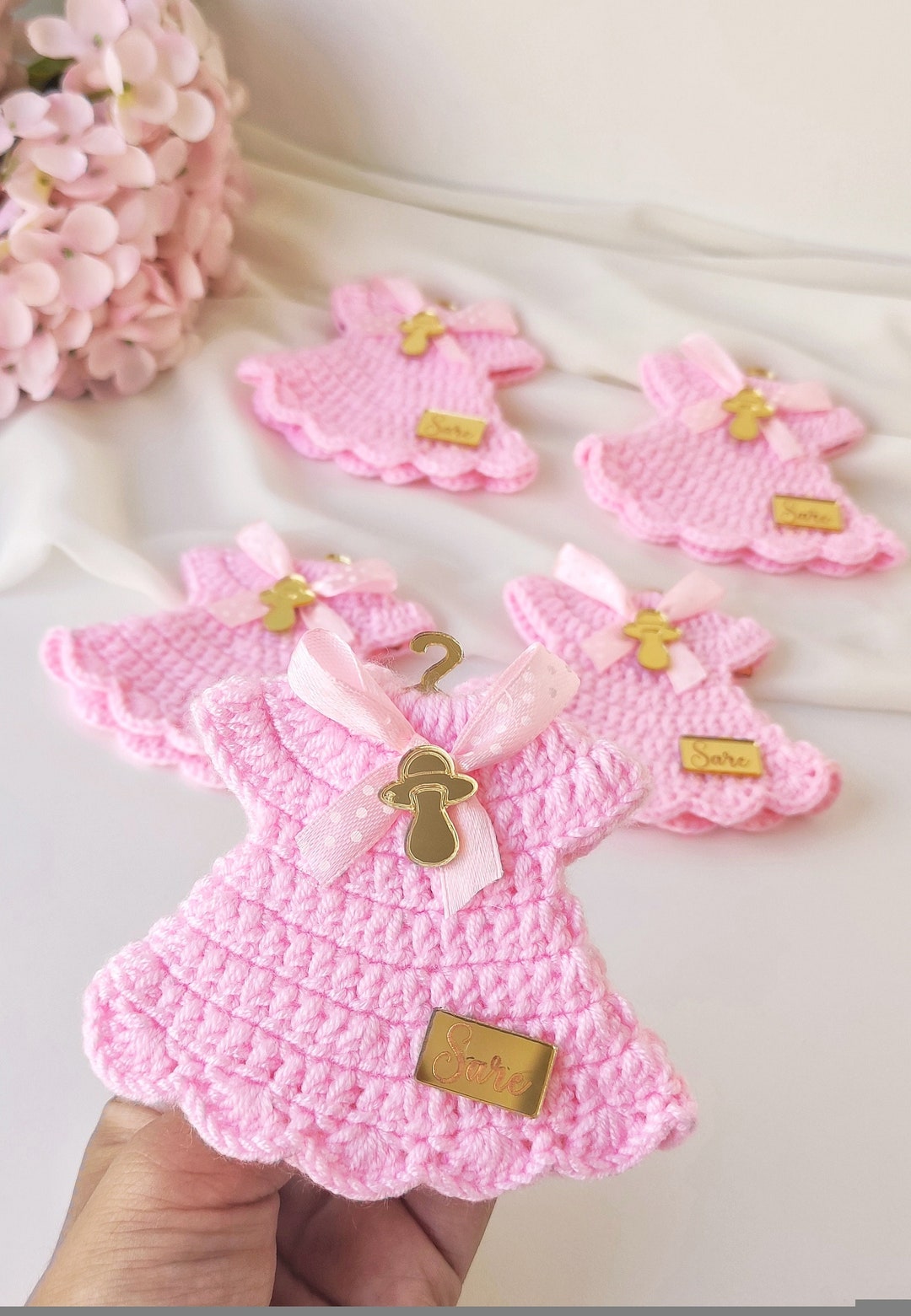 Patrón Vestidito Souvenirs Crochet Souvenir Vestidos En Crochet