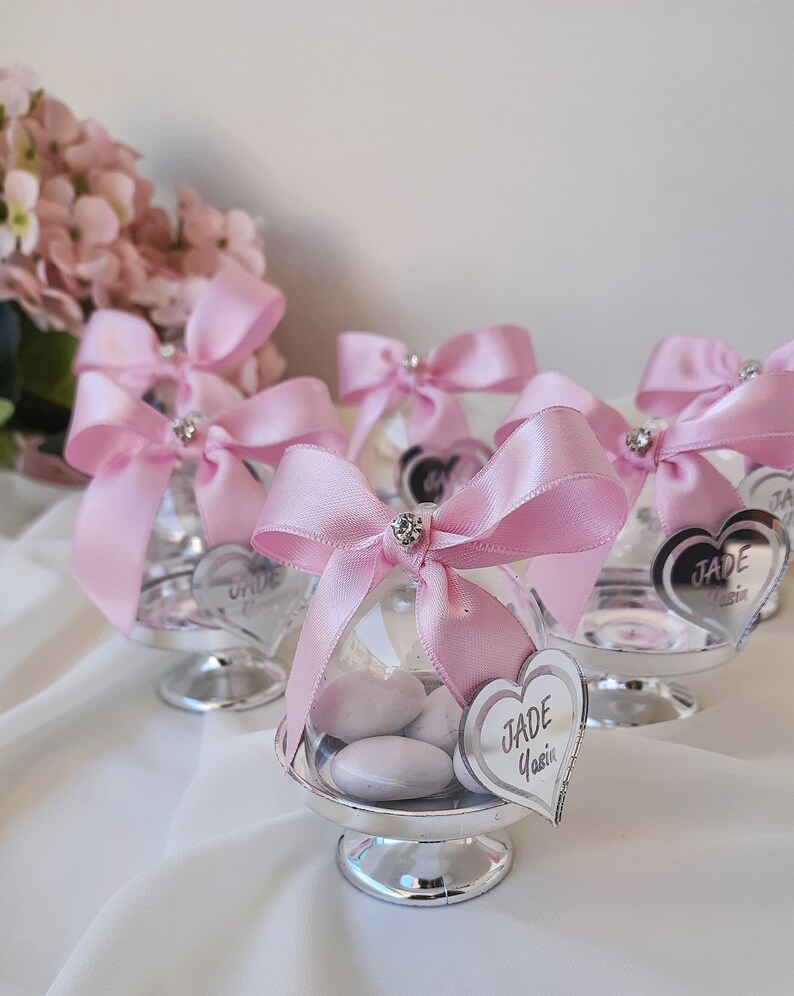 10 Pcs Personalized Baby Shower Party Favors Boxchocolate Etsy