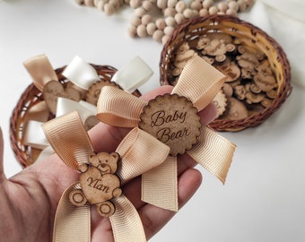 Wood Gift Tags,Thank You Gift Tags,Wedding Favor Tags,Wooden Tag Embellishments,Teddy Bear Wooden Tags,Save the Date Personalised Wooden Tag