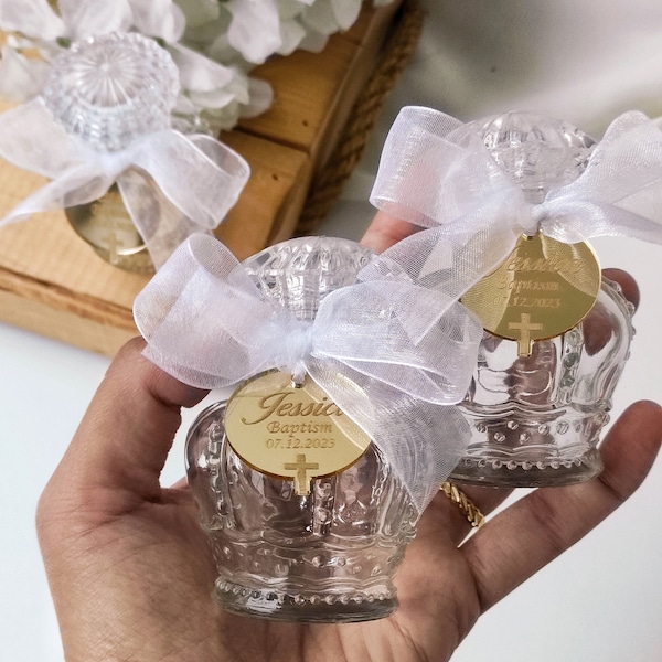 Christening Holy Water Bottle Etsy