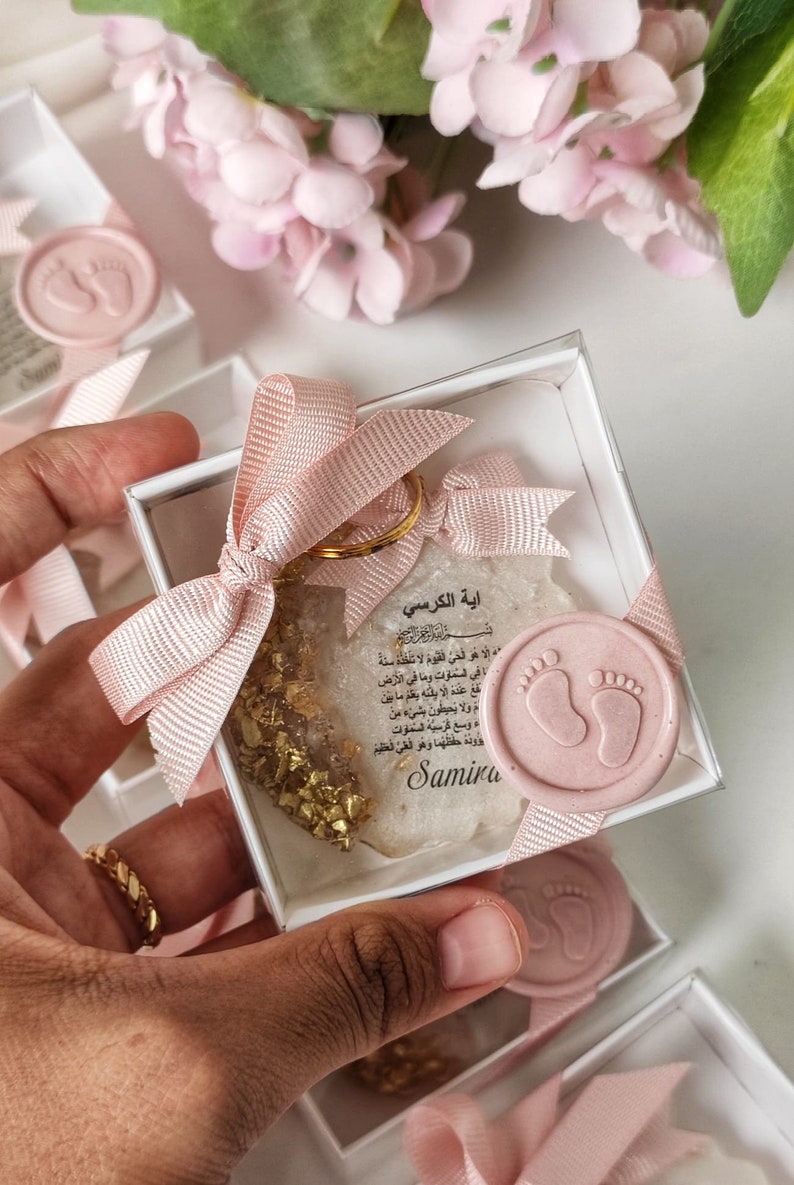 Baby Shower Keychain Favors