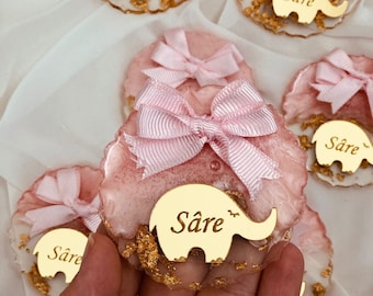 Elephant baby shower party favor,Fridge magnet,Baby girl and boy favors,Party favors for guests,1st birthday party gifts,Elephant gifts
