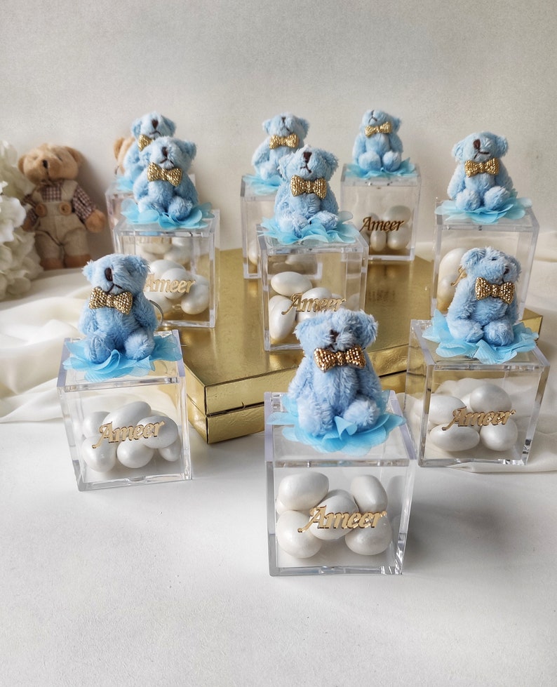 Teddy Bear Baby Showers Favorsbaby Shower Party Favorsteddy Etsy